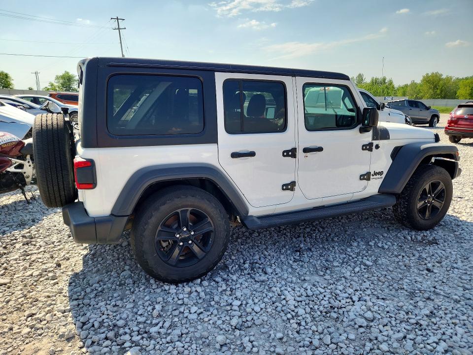2020 Jeep Wrangler / VIN 1C4HJXDG6LW201595 COPART salvage auction — MINOR DENT/SCRATCHES, Mi - Dealer Only Clean Title (P), sold $8,400 on 2026-07-30 (photo 3)