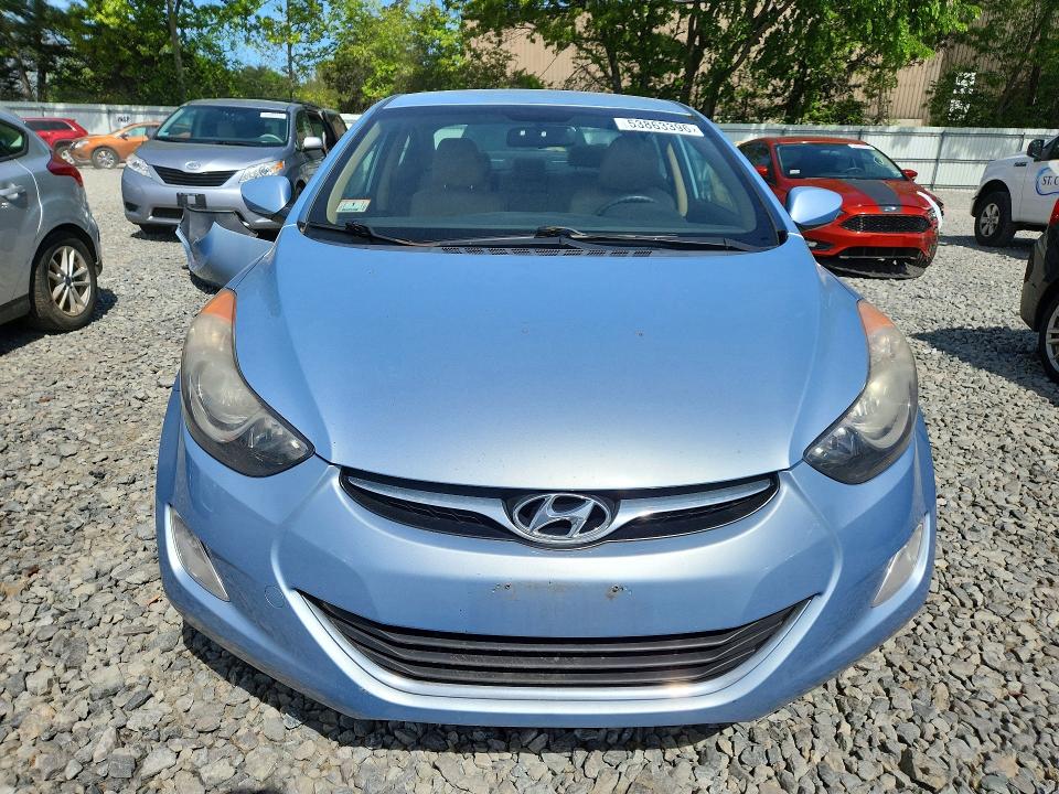 2012 Hyundai VIN KMHDH4AE3CU413549 COPART salvage auction — REAR END, Ma - Cert Of Title-Reconstrctd Coll, sold $425 on 2026-07-30 (photo 5)