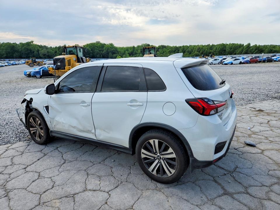 2020 Mitsubishi Outlander VIN JA4AP4AUXLU002161 COPART salvage auction — FRONT END, Tn - Salvage Certificate, sold $2,350 on 2026-07-07 (photo 2)