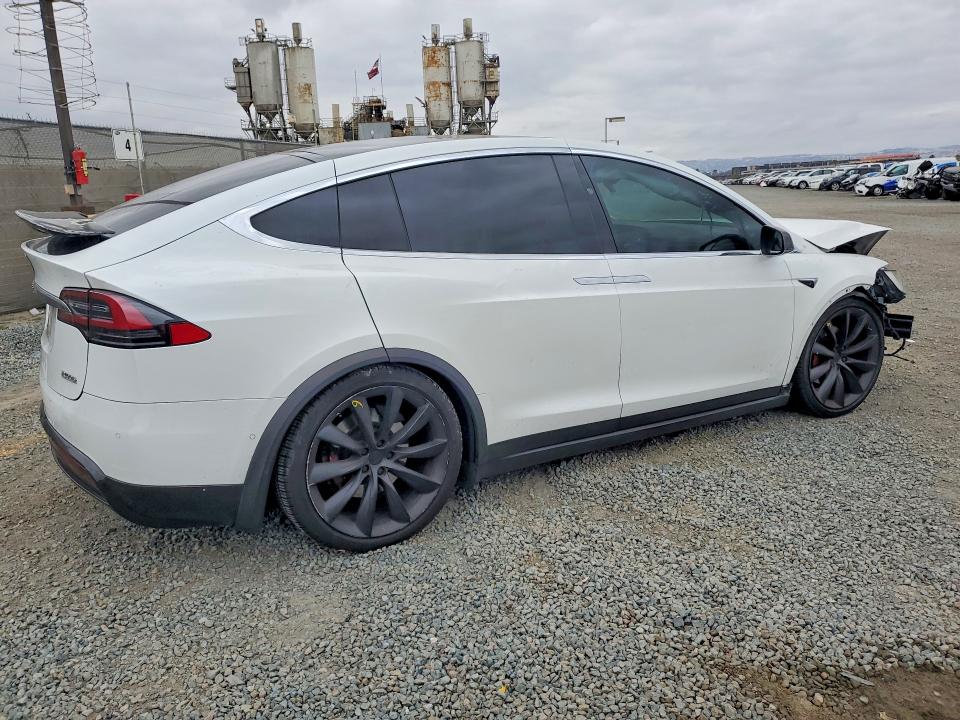 2018 Tesla Model x VIN 5YJXCBE48JF081233 COPART salvage auction — FRONT END, Ca - Salvage Certificate, sold $4,500 on 2026-07-10 (photo 3)