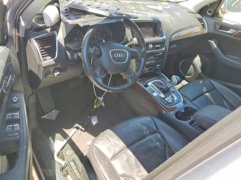 2016 Audi Q5 VIN WA1L2AFP7GA012632 COPART salvage auction — WATER/FLOOD, Nc - Salvage Certificate Of Title, sold $100 on 2026-07-28 (photo 8)
