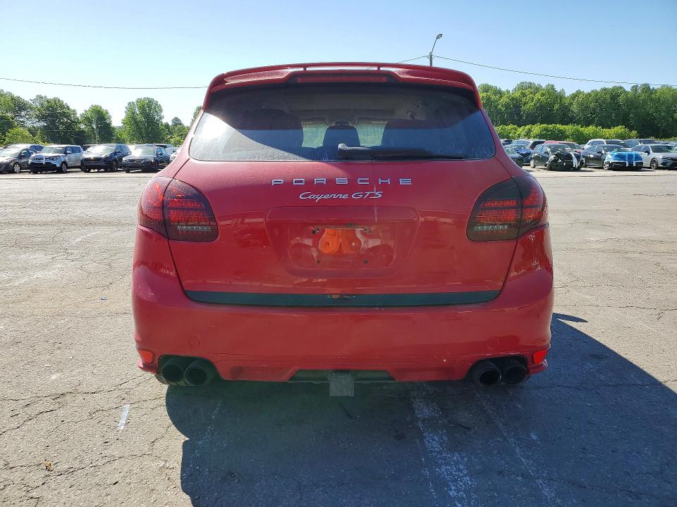 2013 Porsche Cayenne VIN WP1AD2A22DLA78545 COPART salvage auction — FRONT END, Ky - Cert Of Title-Salvage, sold $6,700 on 2026-07-13 (photo 6)