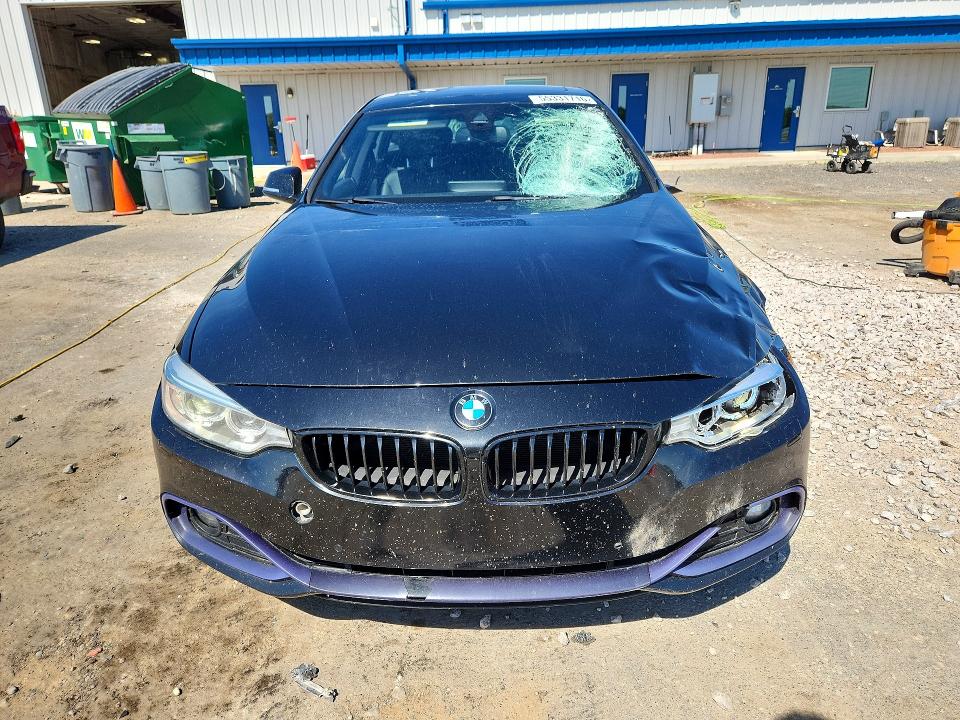 2017 BMW 4er VIN WBA4F9C5XHG439847 COPART salvage auction — FRONT END, Wi - Junked Vehicle Bill Of Sale, sold $1,450 on 2026-07-07 (photo 5)