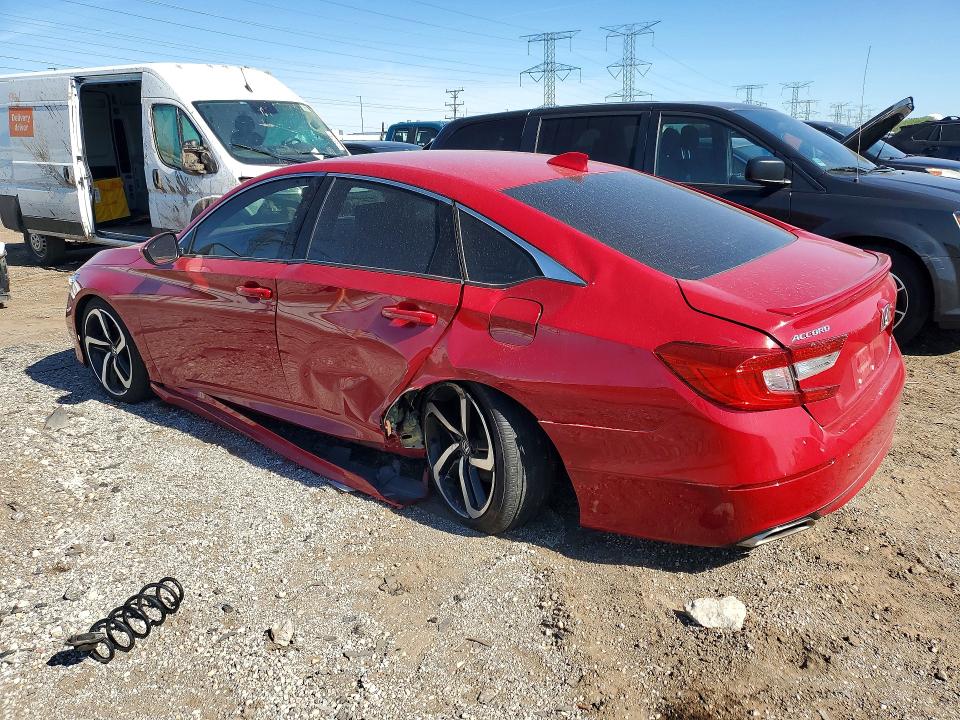2020 Honda Accord VIN 1HGCV2F30LA026058 COPART salvage auction — REAR END, IL - SALVAGE CERTIFICATE, sold $9,600 on 2026-07-28 (photo 2)