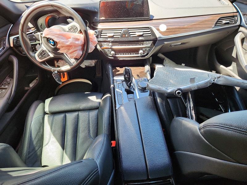 2017 BMW 5er VIN WBAJA7C31HG904472 COPART salvage auction — FRONT END, Md - Cert Of Salvage > 75% Damage, sold $4,150 on 2026-07-10 (photo 9)