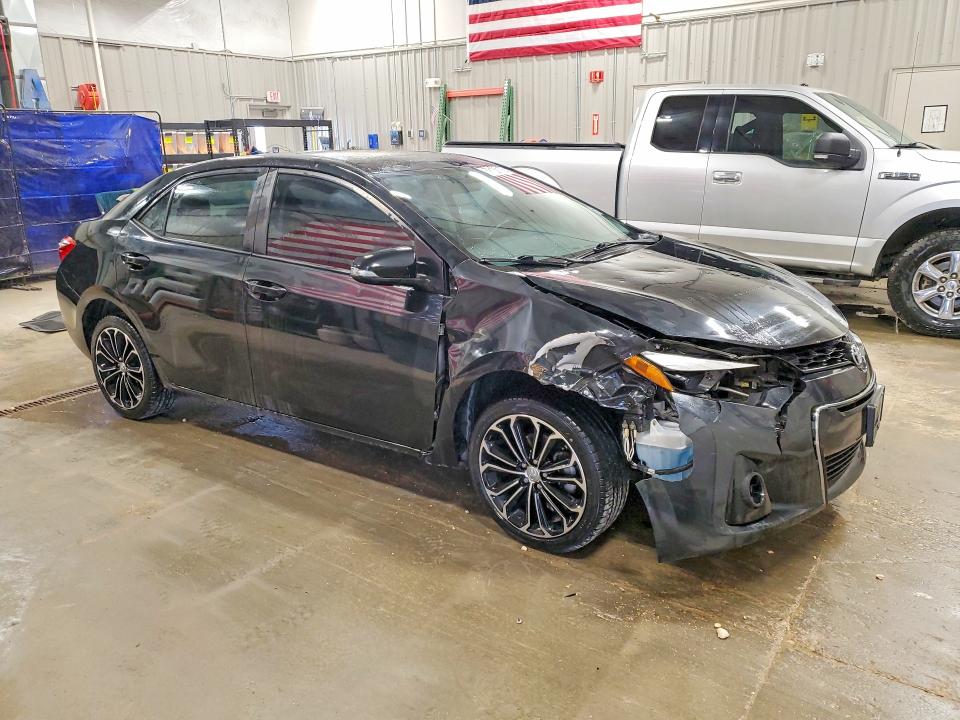 2014 Toyota Corolla VIN 5YFBURHE6EP153075 COPART salvage auction — FRONT END, Wy - Certificate Of Title, sold $575 on 2026-07-29 (photo 4)