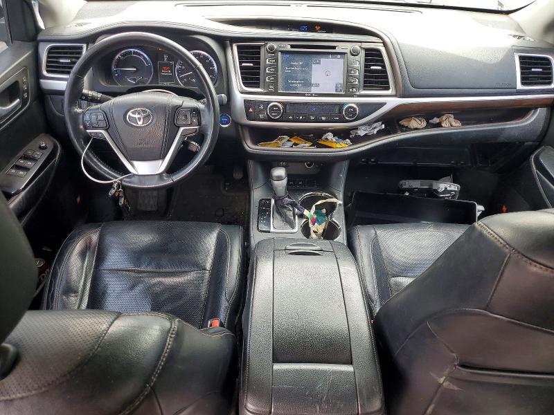 2014 Toyota Highlander VIN 5TDDCRFH8ES004621 COPART salvage auction — FRONT END, Co - Salvage Title, sold $5,800 on 2026-07-07 (photo 8)