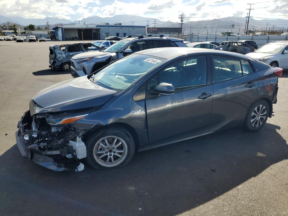2022 Toyota Prius VIN JTDKAMFP8N3215794 COPART salvage auction — REAR END, Ca - Salvage Certificate, sold $2,350 on 2026-07-06 (photo 1)