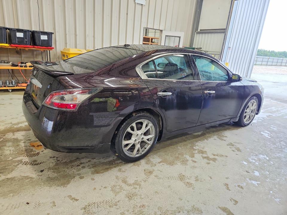 2014 Nissan Maxima VIN 1N4AA5AP5EC442178 COPART salvage auction — FRONT END, Tx - Salvage Vehicle Title, sold $1,000 on 2026-07-18 (photo 3)