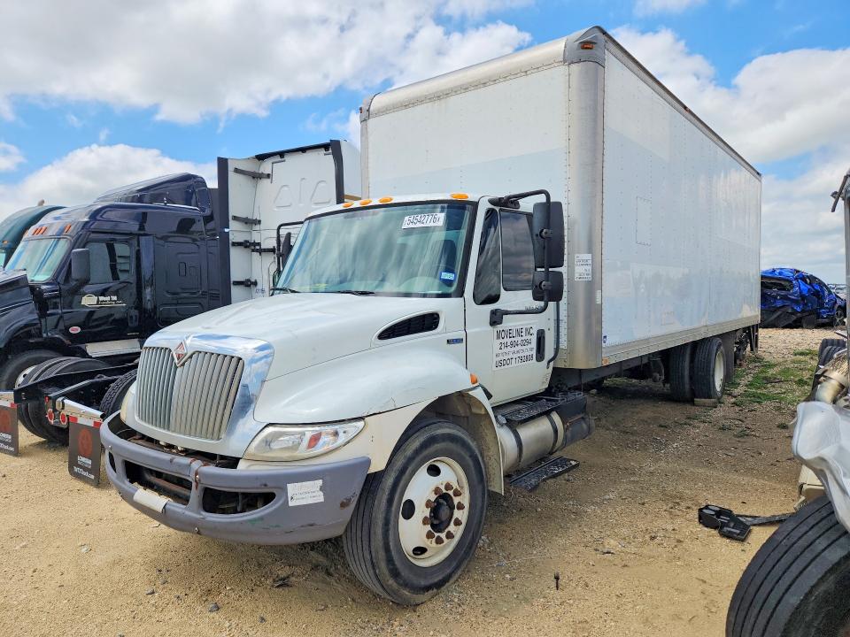 2011 International 4000 series VIN 1HTMMAALXBH316131 COPART salvage auction — FRONT END, Tx - Salvage Vehicle Title, sold $5,200 on 2026-07-28 (photo 1)