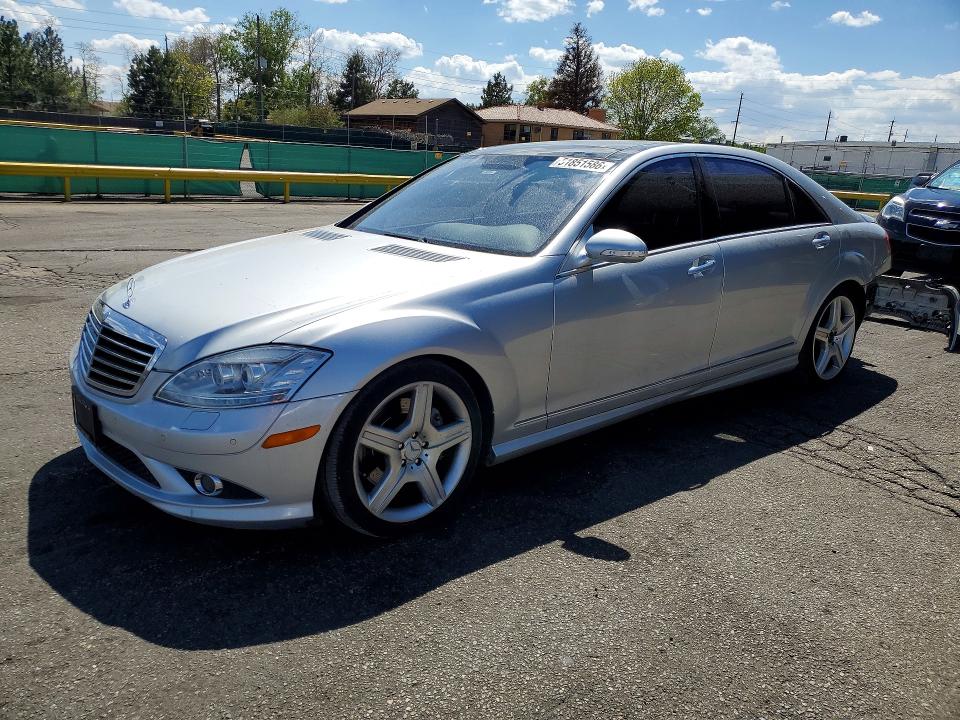 2007 Mercedes-benz S-klasse VIN WDDNG86X47A147808 COPART salvage auction — REAR END, Id - Salvage Certificate Of Title, sold $2,000 on 2026-07-07 (photo 1)