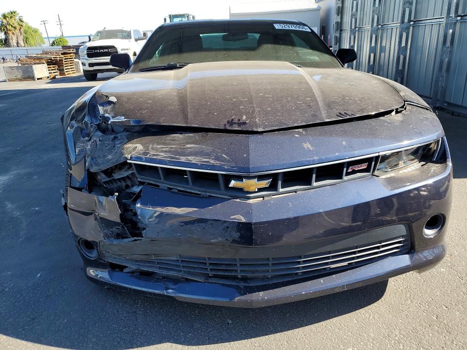 2015 Chevrolet Camaro VIN 2G1FD1E3XF9265880 COPART salvage auction — FRONT END, Ca - Salvage Certificate, sold $1,800 on 2026-07-09 (photo 5)