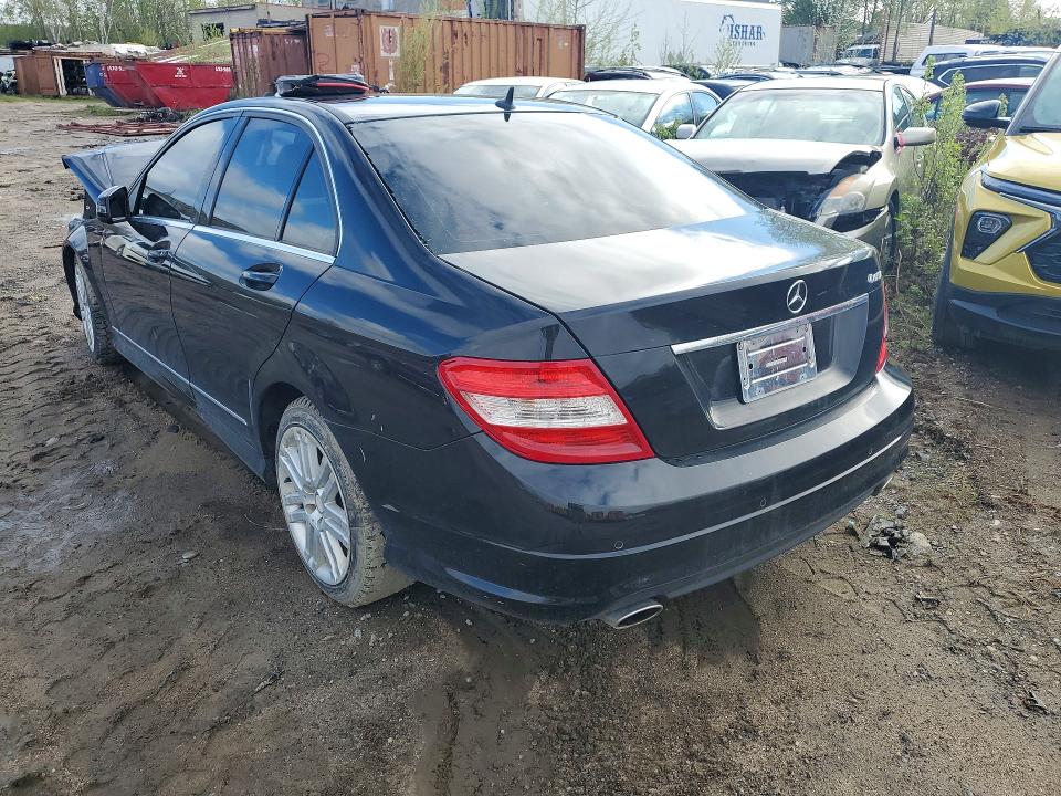 2011 Mercedes-benz C class VIN WDDGF8FB4BA516014 COPART salvage auction — FRONT END, On - Permit Salvage, sold $400 on 2026-08-04 (photo 2)