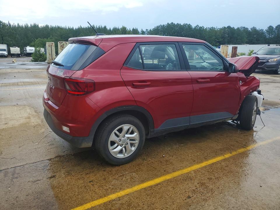 2025 Hyundai Venue VIN KMHRB8A34SU411935 COPART salvage auction — FRONT END, Sc - Cert Of Title-Salvage, sold $1,600 on 2026-07-31 (photo 3)