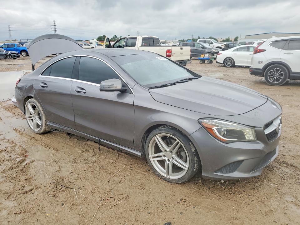 2015 Mercedes-benz Cla-class VIN WDDSJ4EB6FN189259 COPART salvage auction — REAR END, TX - SALVAGE VEHICLE TITLE, sold $2,250 on 2026-07-28 (photo 4)