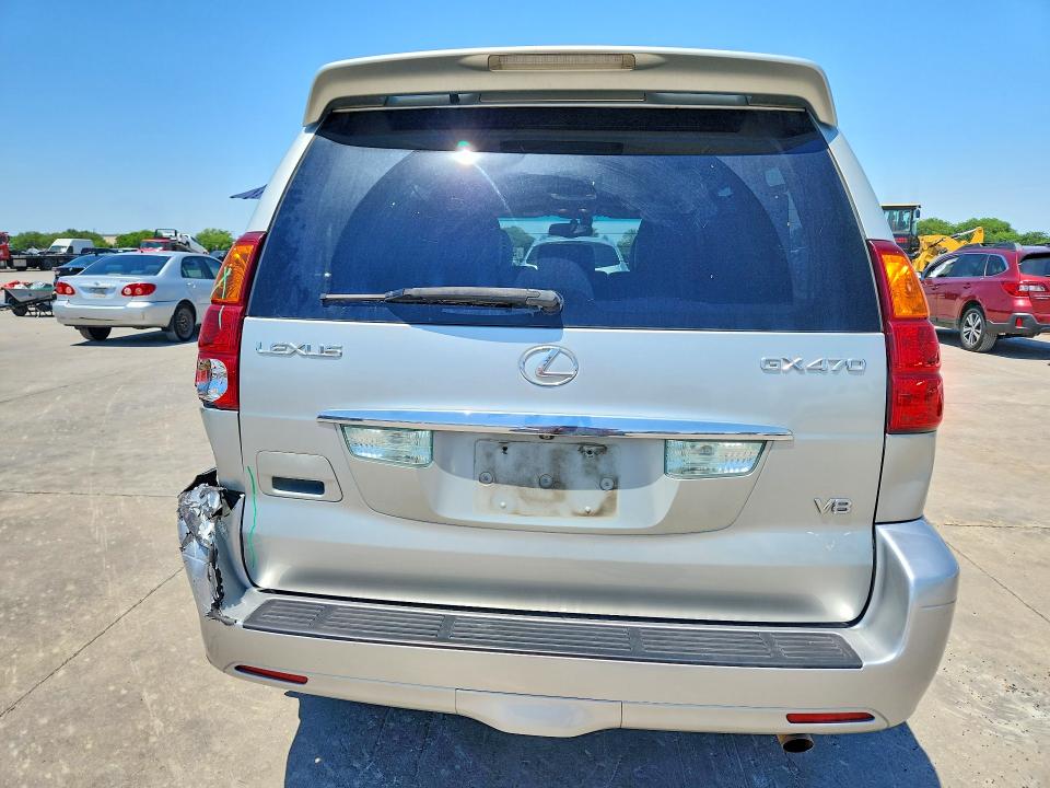 2005 Lexus Gx VIN JTJBT20X350077295 COPART salvage auction — REAR END, Tx - Salvage Vehicle Title, sold $5,400 on 2026-07-20 (photo 6)