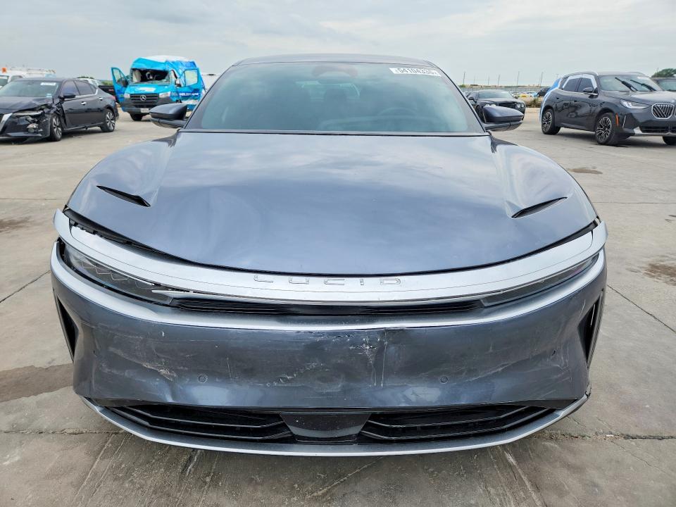 2023 Lucid VIN 50EA1PFA0PA008870 COPART salvage auction — FRONT END, Tx - Certificate Of Title, sold $2,150 on 2026-07-30 (photo 5)