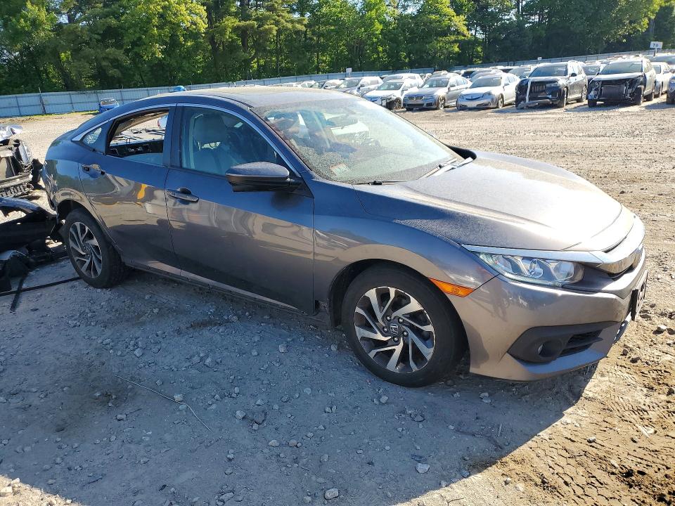 2018 Honda Civic VIN JHMFC1F3XJX018909 COPART salvage auction — WATER/FLOOD, Ma - Cert Of Title-Salvage, sold $2,250 on 2026-07-09 (photo 4)