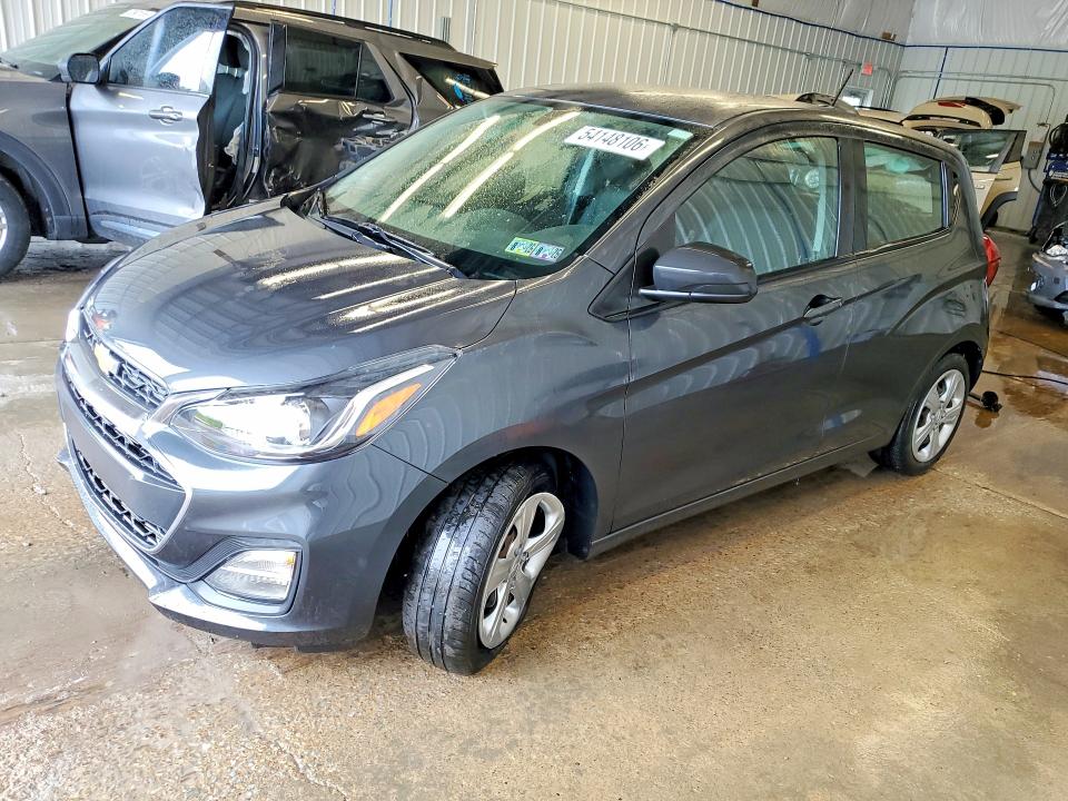 2022 Chevrolet Spark VIN KL8CB6SA2NC021415 COPART salvage auction — FRONT END, PA - CERTIFICATE OF SALVAGE, sold $2,900 on 2026-07-22 (photo 1)