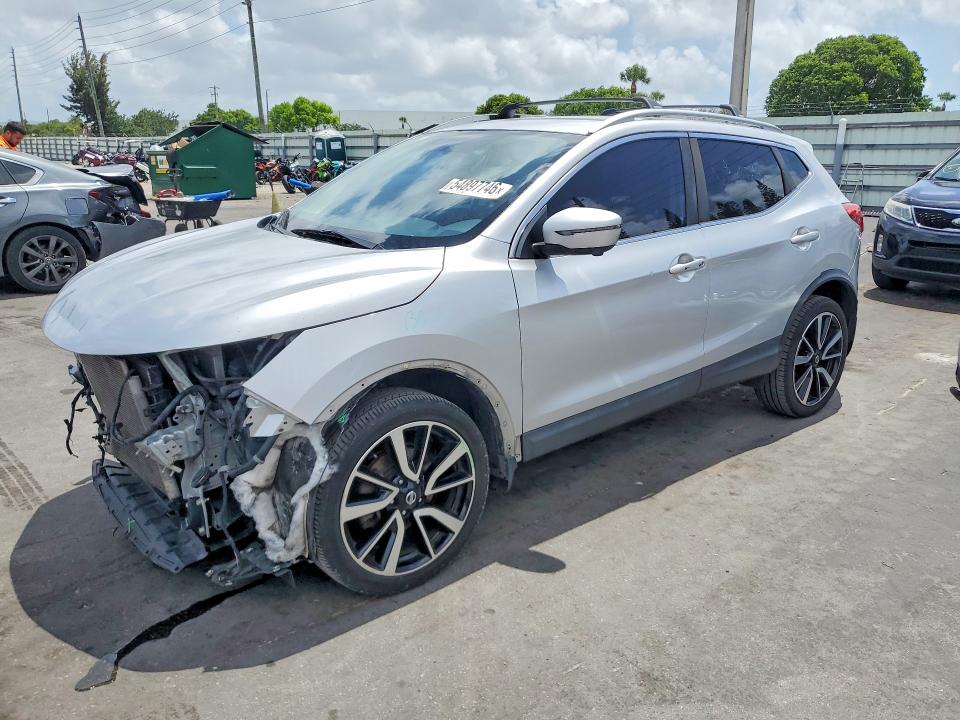 2017 Nissan Rogue VIN JN1BJ1CP0HW026324 COPART salvage auction — FRONT END, Fl - Certificate Of Destruction, sold $1,100 on 2026-07-20 (photo 1)