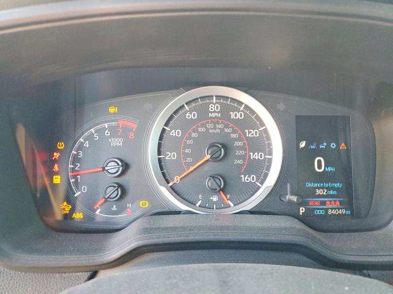2022 Toyota VIN 5YFS4MCE7NP132813 COPART salvage auction — FRONT END, Tx - Salvage Vehicle Title, sold $4,950 on 2026-07-10 (photo 9)
