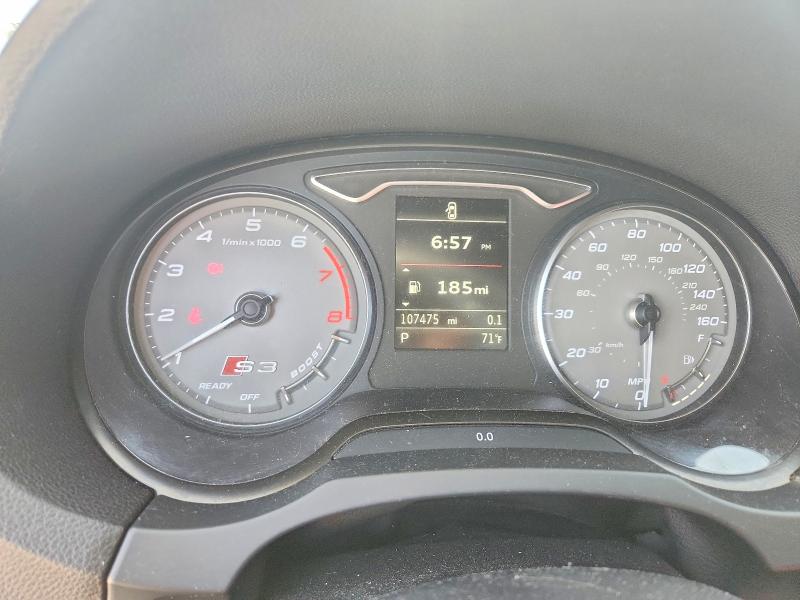 2016 Audi VIN WAUB1GFFXG1044843 COPART salvage auction — HAIL, Mo - Salvage Certificate Of Title, sold $5,900 on 2026-07-27 (photo 9)