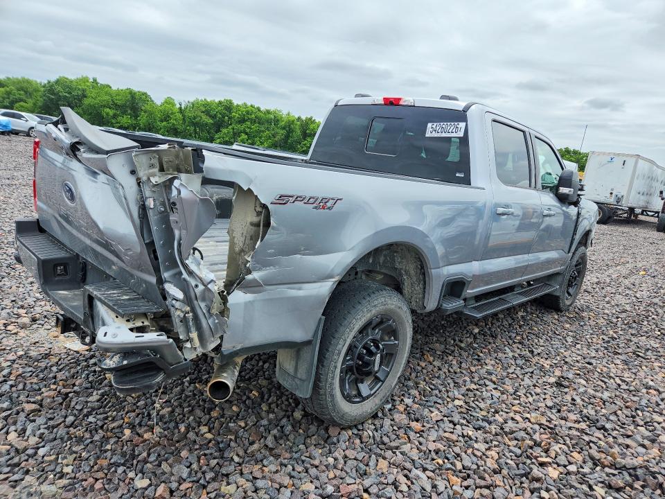 2024 Ford F350 VIN 1FT8W3BN7RED27944 COPART salvage auction — SIDE, Salvage Title, sold $12,900 on 2026-07-28 (photo 3)