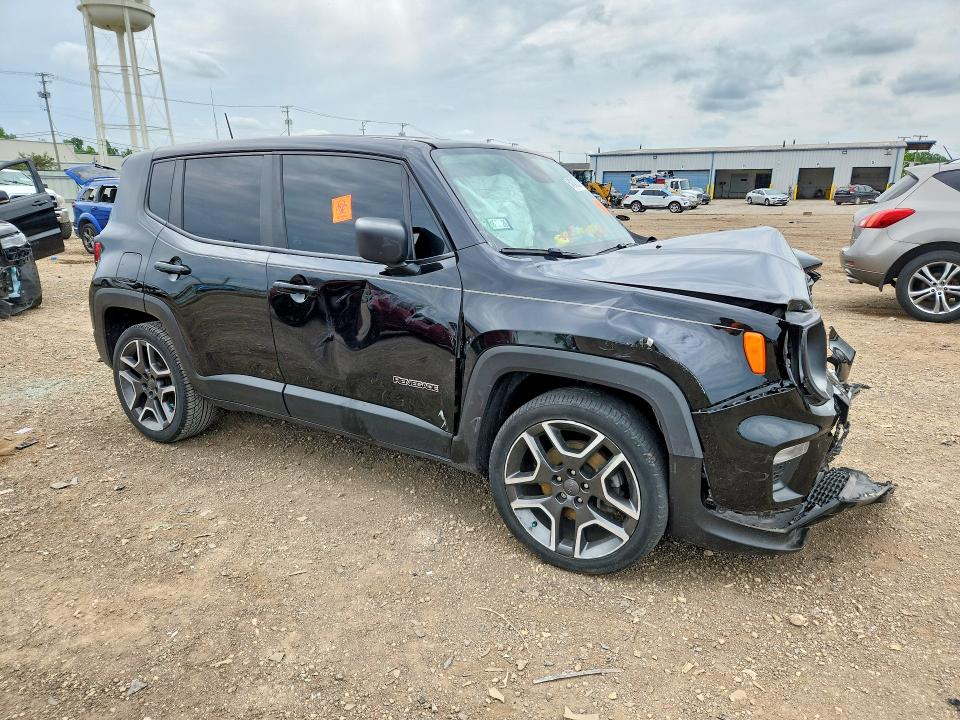 2020 Jeep Renegade VIN ZACNJAAB2LPM27765 COPART salvage auction — FRONT END, Il - Salvage Certificate, sold $475 on 2026-07-24 (photo 4)