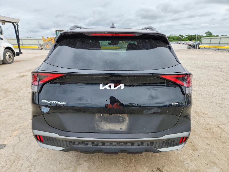 2024 Kia Sportage VIN 5XYK6CDF8RG140800 COPART salvage auction — HAIL, KS - CERT OF TITLE-SALVAGE, sold $14,000 on 2026-07-13 (photo 6)