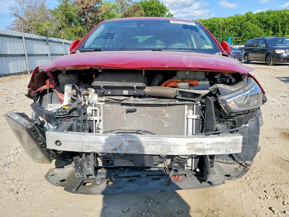 2020 Hyundai Ioniq VIN KMHC65LC7LU227757 COPART salvage auction — FRONT END, Va - Certificate Of Title, sold $3,200 on 2026-07-16 (photo 5)