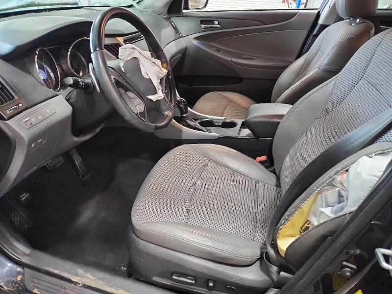 2012 Hyundai Sonata VIN 5NPEC4AC3CH390399 COPART salvage auction — FRONT END, IL - SALVAGE CERTIFICATE, sold $400 on 2026-07-06 (photo 7)