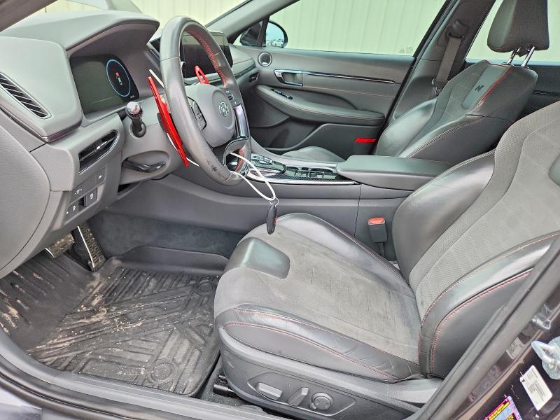 2021 Hyundai Sonata VIN 5NPEK4JC1MH127526 COPART salvage auction — REAR END, Tx - Salvage Vehicle Title, sold $5,600 on 2026-07-22 (photo 7)