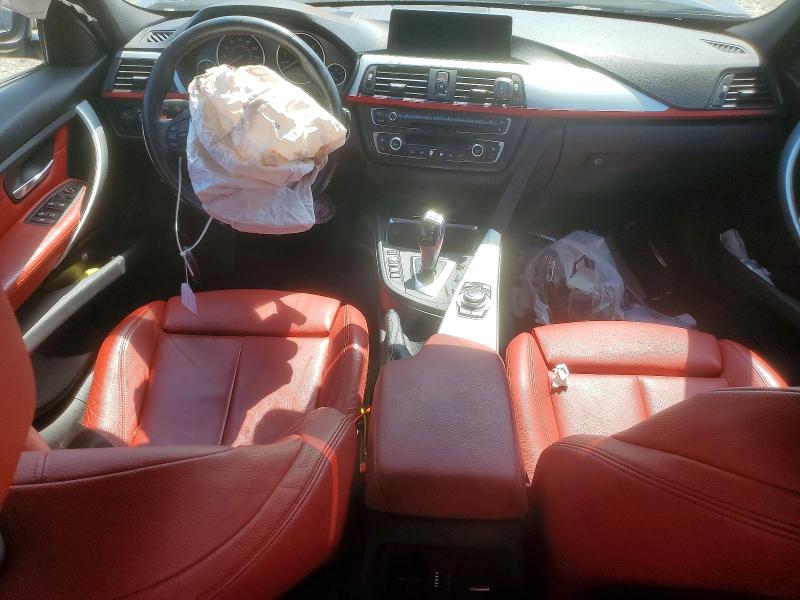 2013 BMW 3er VIN WBA3B3C5XDF542772 COPART salvage auction — FRONT END, Tx - Salvage Vehicle Title, sold $500 on 2026-07-20 (photo 8)
