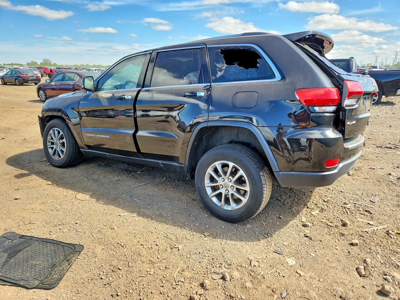 2015 Jeep Grand Cherokee VIN 1C4RJFBG5FC162652 COPART salvage auction — Rollover, IL - SALVAGE CERTIFICATE, sold $1,050 on 2026-07-02 (photo 2)