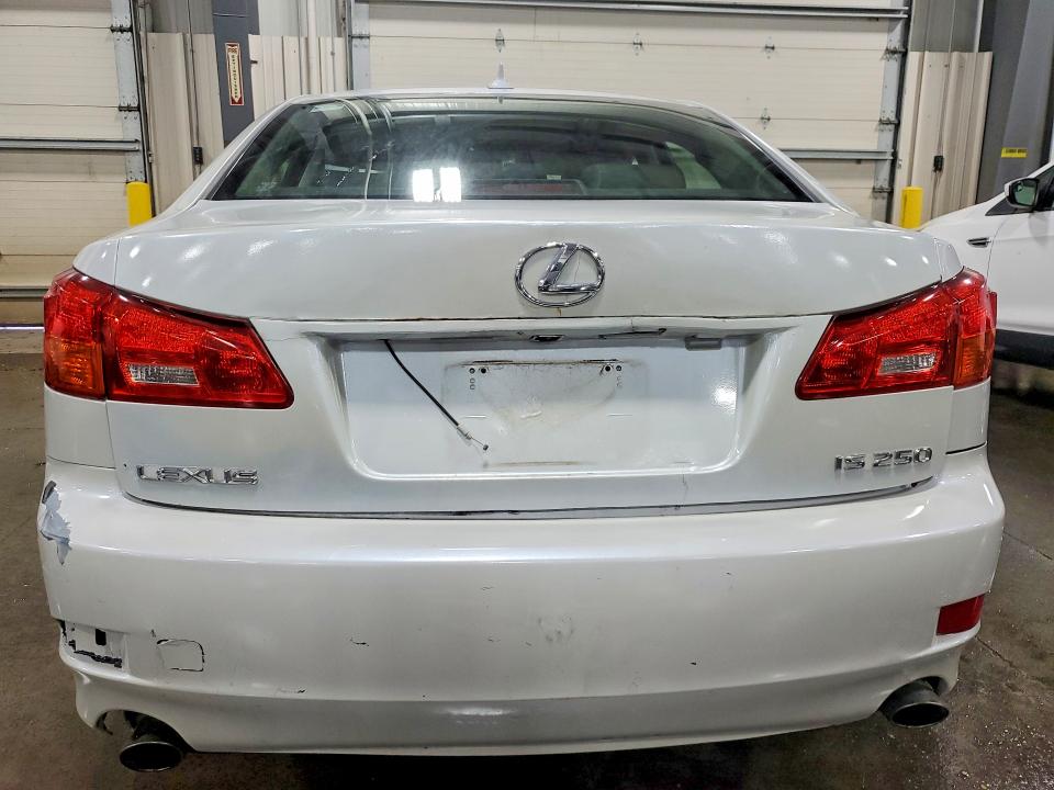 2008 Lexus Is VIN JTHBK262185064164 COPART salvage auction — FRONT END, Mn - Cert Of Title-Prior Salvage, sold $500 on 2026-07-14 (photo 6)