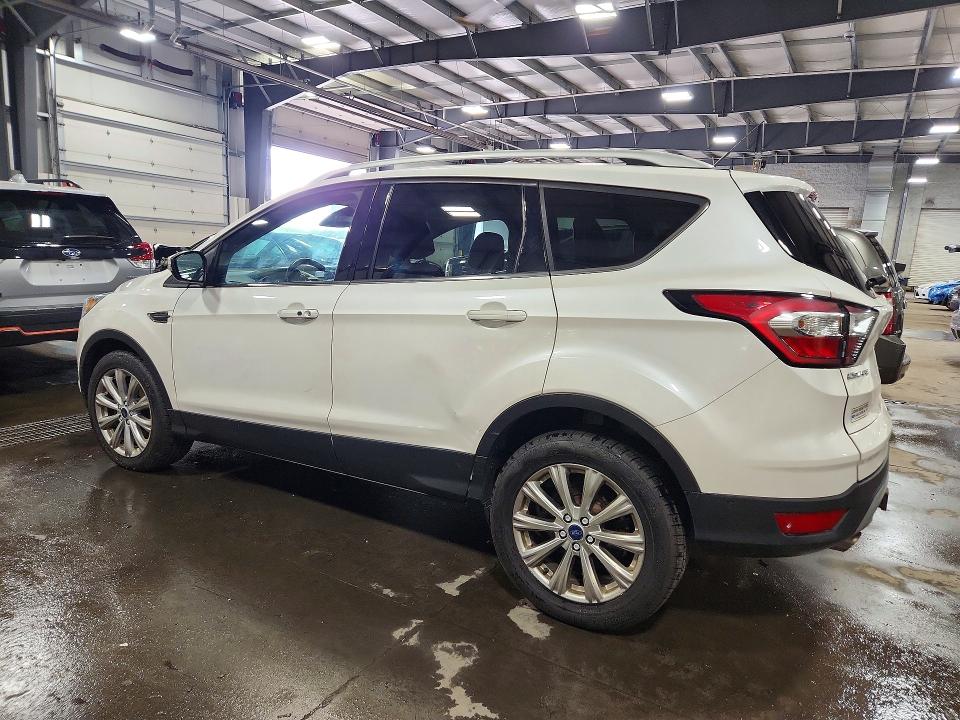 2017 Ford Escape VIN 1FMCU9J91HUE36701 COPART salvage auction — REAR END, Mn - Cert Of Title-Prior Salvage, sold $2,450 on 2026-07-09 (photo 2)