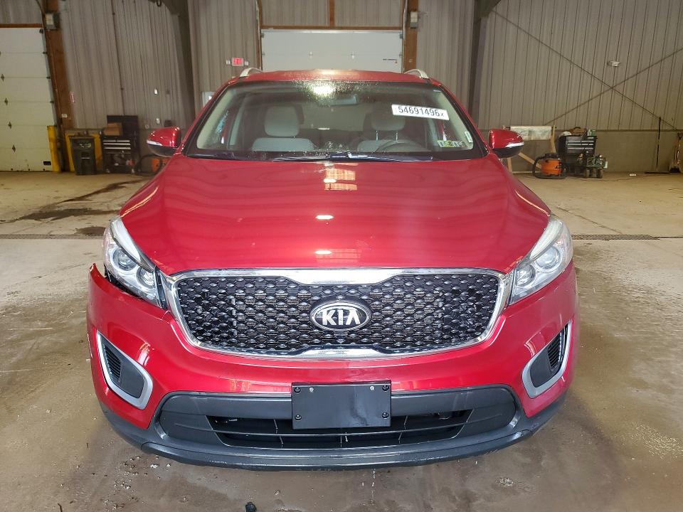 2016 Kia Sorento VIN 5XYPG4A39GG149179 COPART salvage auction — FRONT END, Pa - Certificate Of Salvage, sold $425 on 2026-07-22 (photo 5)