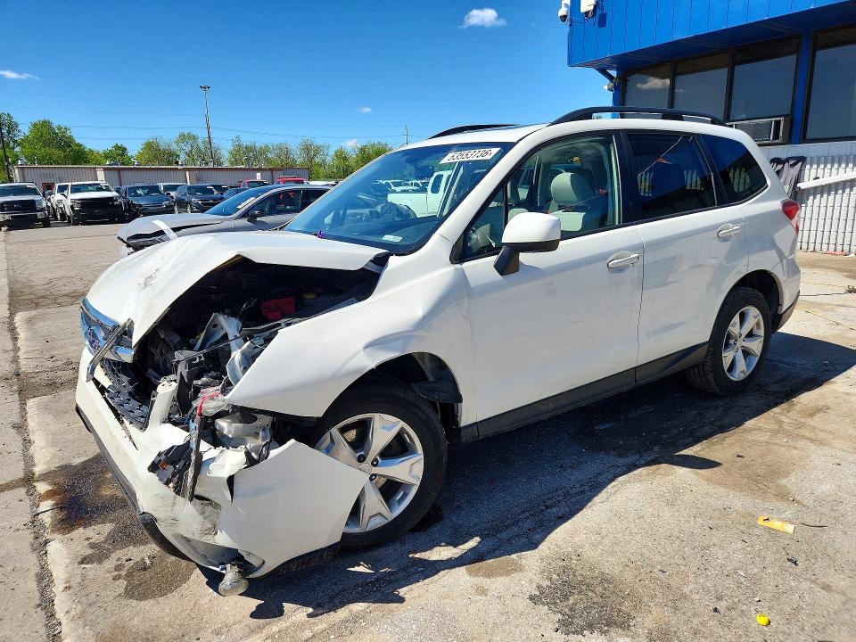 2016 Subaru VIN JF2SJAGC4GH416061 COPART salvage auction — FRONT END, In - Certificate Of Title, sold $1,500 on 2026-07-20 (photo 1)