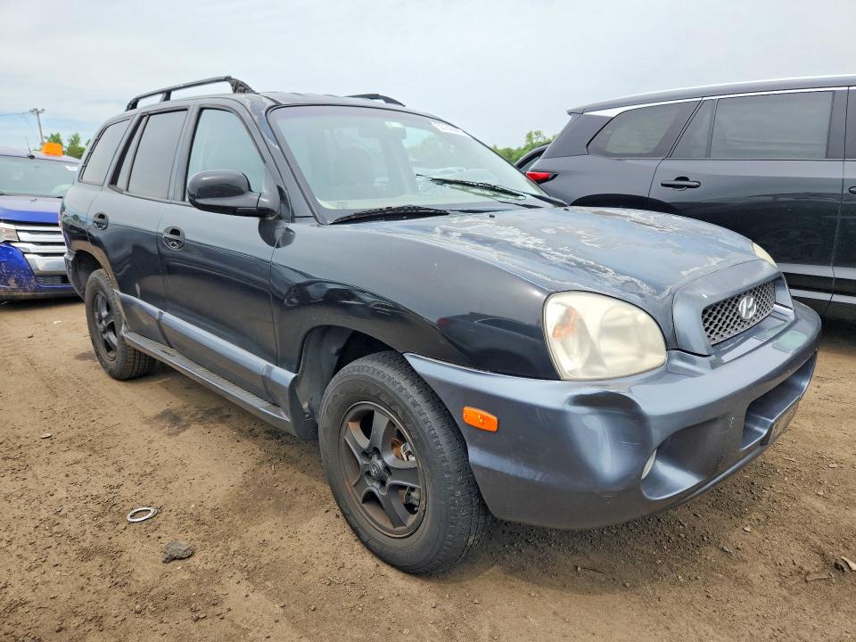 2004 Hyundai Santa fe VIN KM8SC13E04U633976 COPART salvage auction — FRONT END, Ct - Cert Of Title-Parts Only Salva, sold $475 on 2026-07-07 (photo 8)
