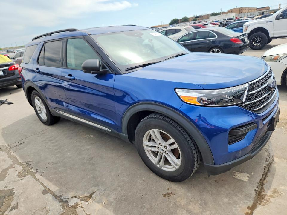 2021 Ford Explorer VIN 1FMSK7DH0MGB17954 COPART salvage auction — NORMAL WEAR, Tx - Certificate Of Title, sold $5,600 on 2026-07-02 (photo 4)