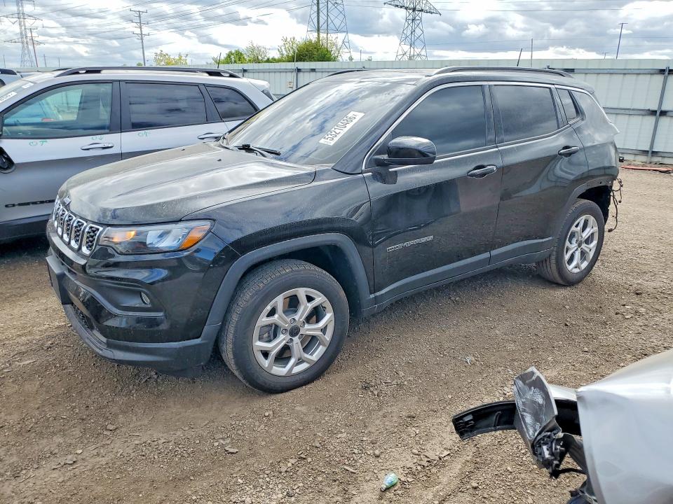 2025 Jeep Compass VIN 3C4NJDBN5ST548844 COPART salvage auction — REAR END, Il - Salvage Certificate, sold $7,800 on 2026-07-28 (photo 1)