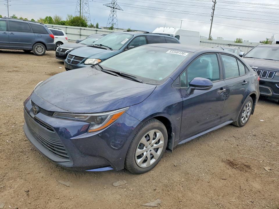 2025 Toyota Corolla VIN 5YFB4MDE3SP355893 COPART salvage auction — SIDE, Il - Salvage Certificate, sold $7,200 on 2026-07-28 (photo 1)