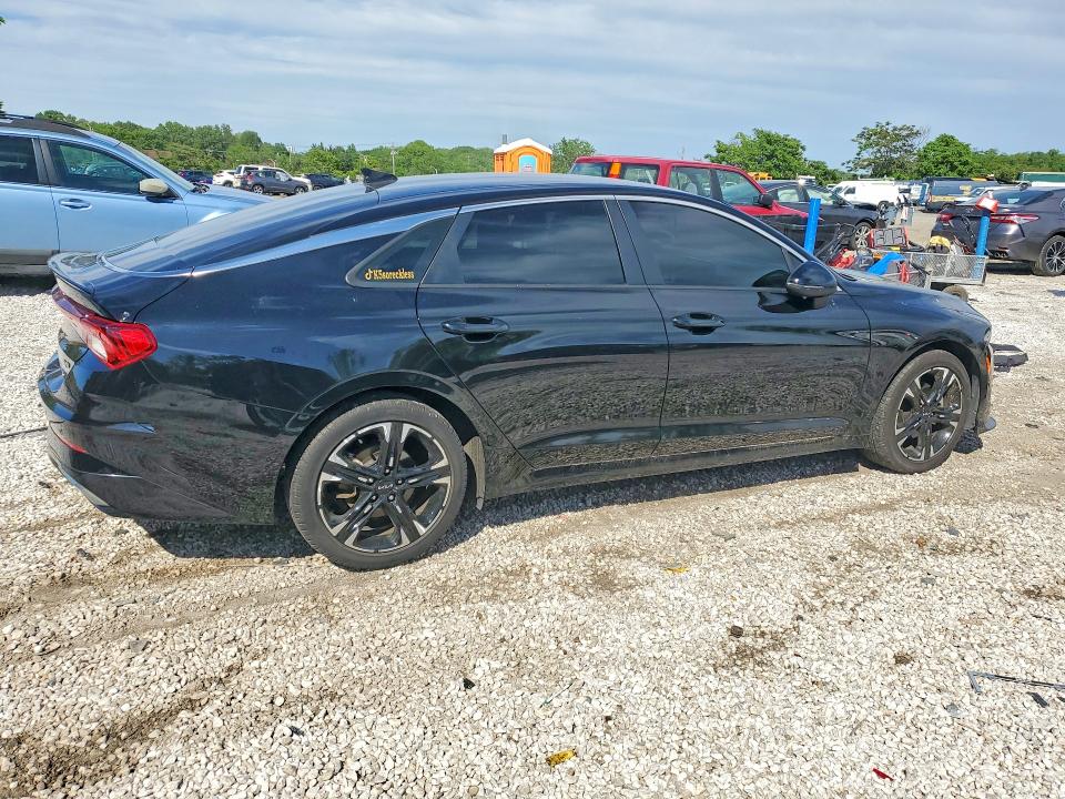 2022 Kia K5 VIN 5XXG64J25NG097495 COPART salvage auction — REAR END, Md - Cert Of Salvage < 75% Damage, sold $6,900 on 2026-07-28 (photo 3)