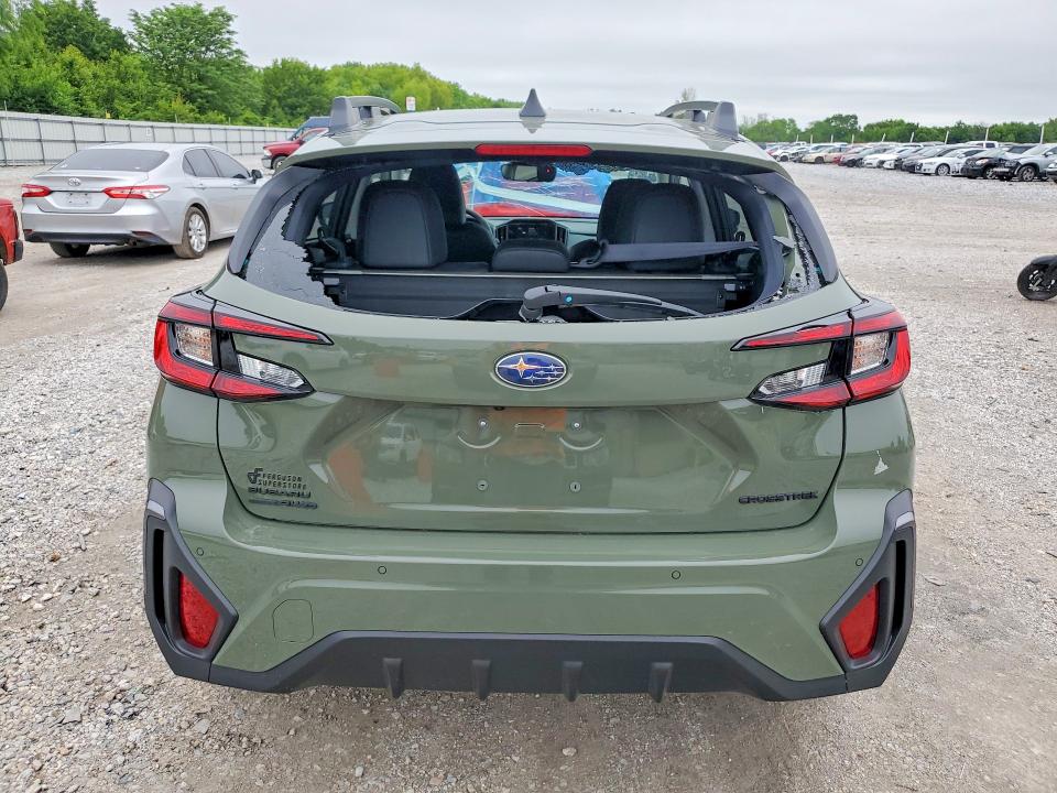 2026 Subaru VIN 4S4GUHM69T3763004 COPART salvage auction — HAIL, Salvage Title, sold $2,600 on 2026-07-27 (photo 6)