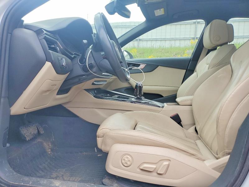 2020 Audi A4 VIN WAUDNAF40LN012933 COPART salvage auction — FRONT END, Mi - Certificate Of Title, sold $6,900 on 2026-07-22 (photo 7)