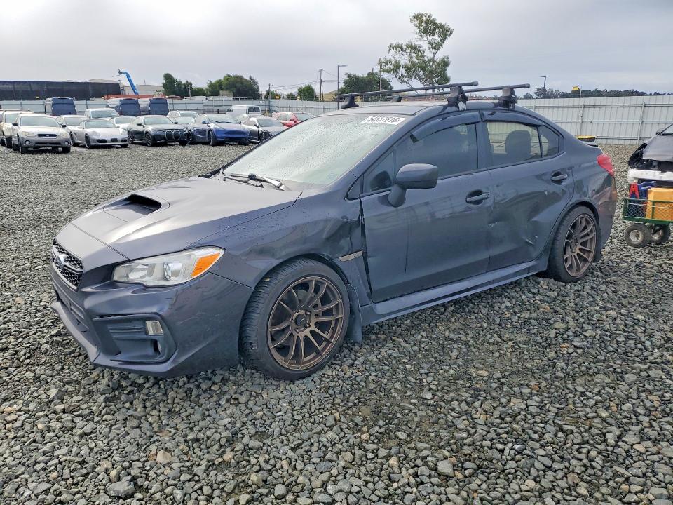2019 Subaru Wrx VIN JF1VA1C6XK9805677 COPART salvage auction — REAR END, Ca - Salvage Certificate, sold $2,550 on 2026-07-02 (photo 1)