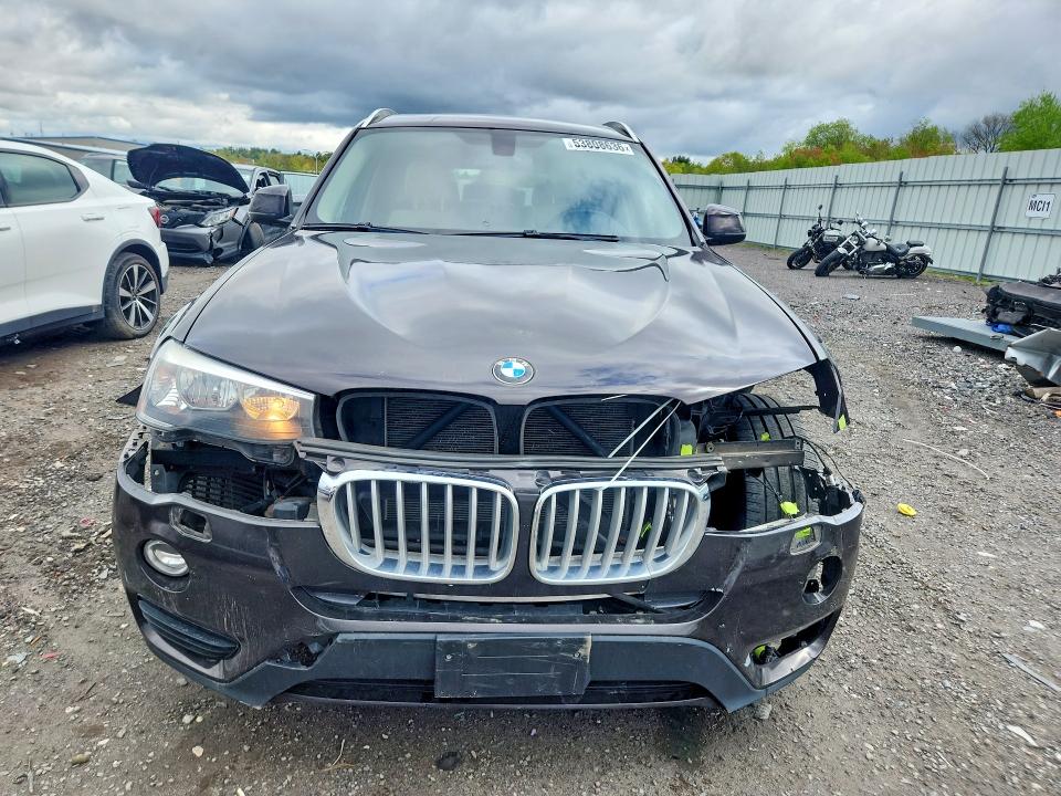 2015 BMW X3 VIN 5UXWX9C51F0D61202 COPART salvage auction — FRONT END, Ma - Cert Of Title-Reconstrctd Coll, sold $1,850 on 2026-07-15 (photo 5)