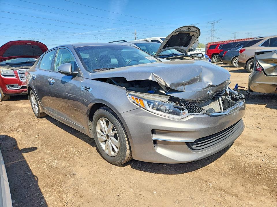 2018 Kia VIN 5XXGT4L33JG229047 COPART salvage auction — FRONT END, Il - Salvage Certificate, sold $1,350 on 2026-07-07 (photo 4)
