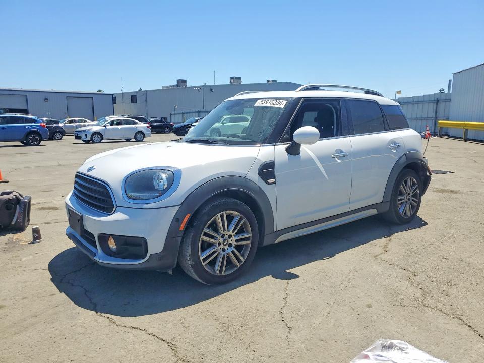 2018 Mini VIN WMZYS7C3XJ3E08505 COPART salvage auction — REAR END, Ca - Salvage Certificate, sold $4,150 on 2026-07-10 (photo 1)