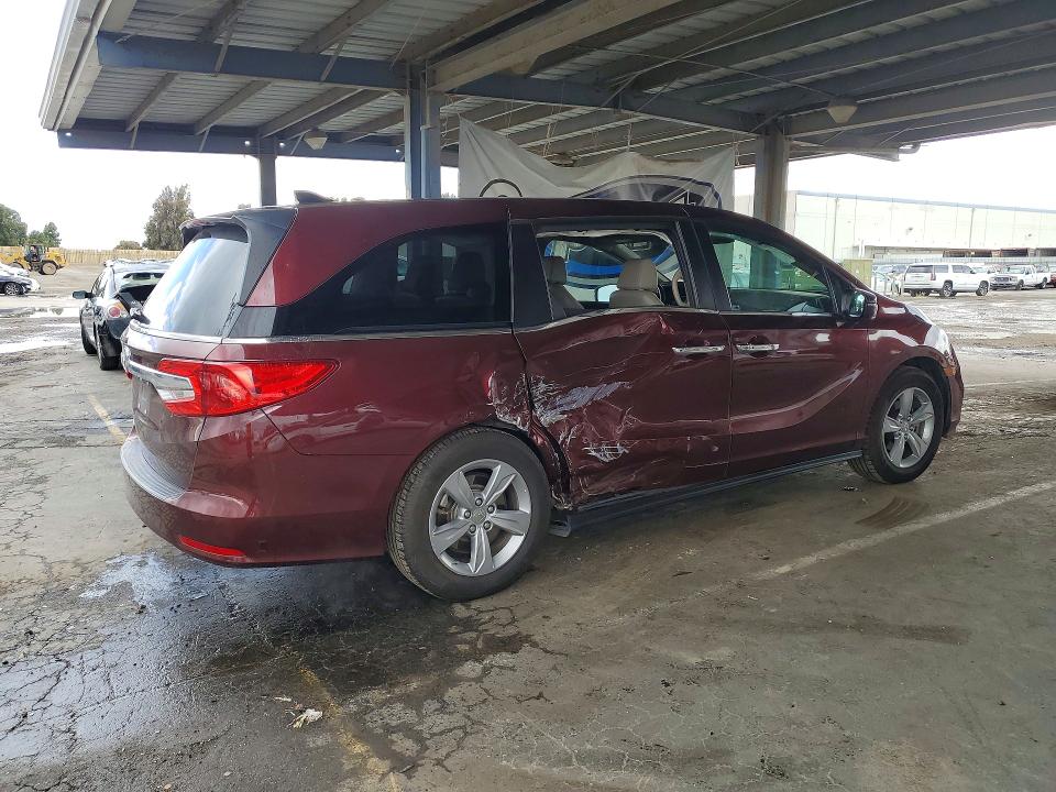 2018 Honda Odyssey VIN 5FNRL6H78JB035259 COPART salvage auction — SIDE, Ca - Salvage Certificate, sold $8,500 on 2026-07-09 (photo 3)